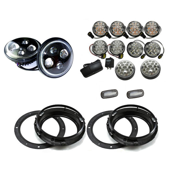 Land Rover Defender Osram LED Light Package - Clear Full (RHD/LHD)