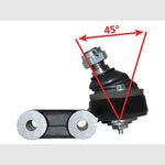 DA1129ULTRA-2 - High Articulation Rear Upper A-Frame Ball Joint With Bracket for Range Rover Classic