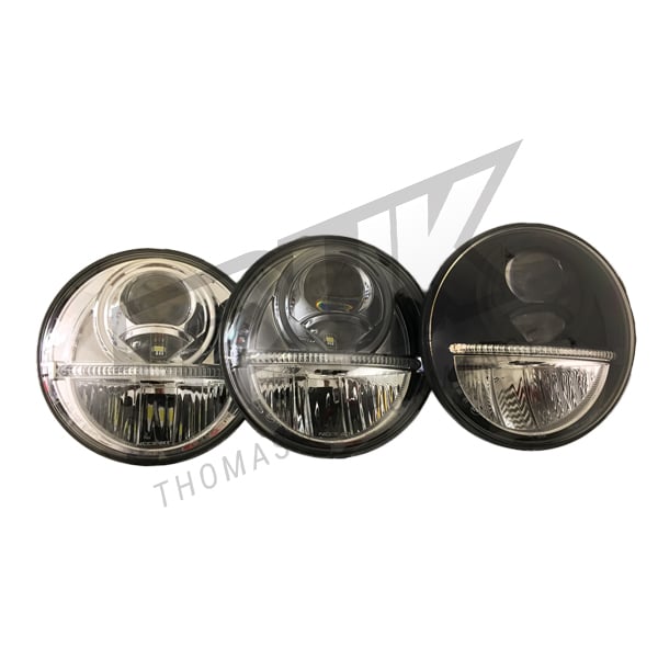 NCC Nolden 7" Bi-LED Headlights with DRL (Gen 02)