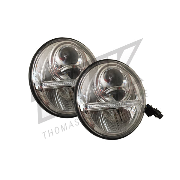 NCC Nolden 7" Bi-LED Headlights with DRL (Gen 02)