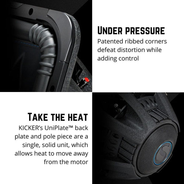 Solo-Baric L7S 12" Square Dual Voice Coil Subwoofer - 2 Ohm