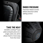 Solo-Baric L7S 15" Square Dual Voice Coil Subwoofer - 2 Ohm