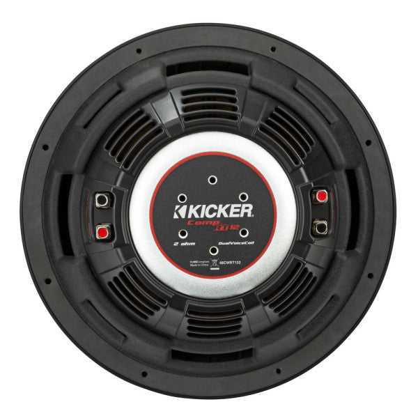 CompRT 12" Thin Profile Dual Voice Coil Subwoofer - 2 Ohm