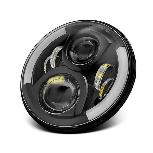 Land Rover Defender LED EVO Headlights with DRL