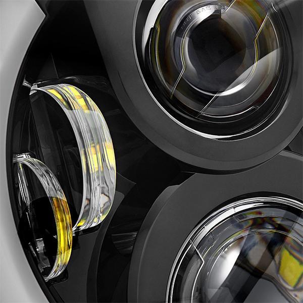 Land Rover Defender LED EVO Headlights with DRL