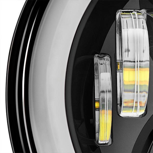 Land Rover Defender LED EVO Headlights with DRL