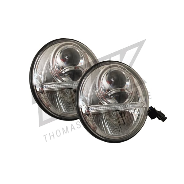 NCC Nolden 7" Bi-LED Headlights with DRL (Gen 02)