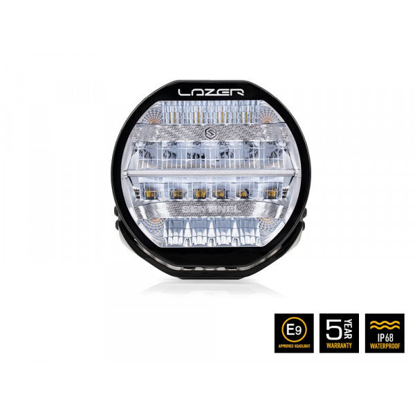 Lazer Lamps Sentinel 9" LED Spotlight - Chrome
