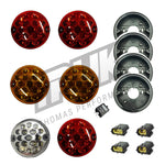 Land Rover Defender WIPAC LED Rear Light Kit - Colour (95mm)